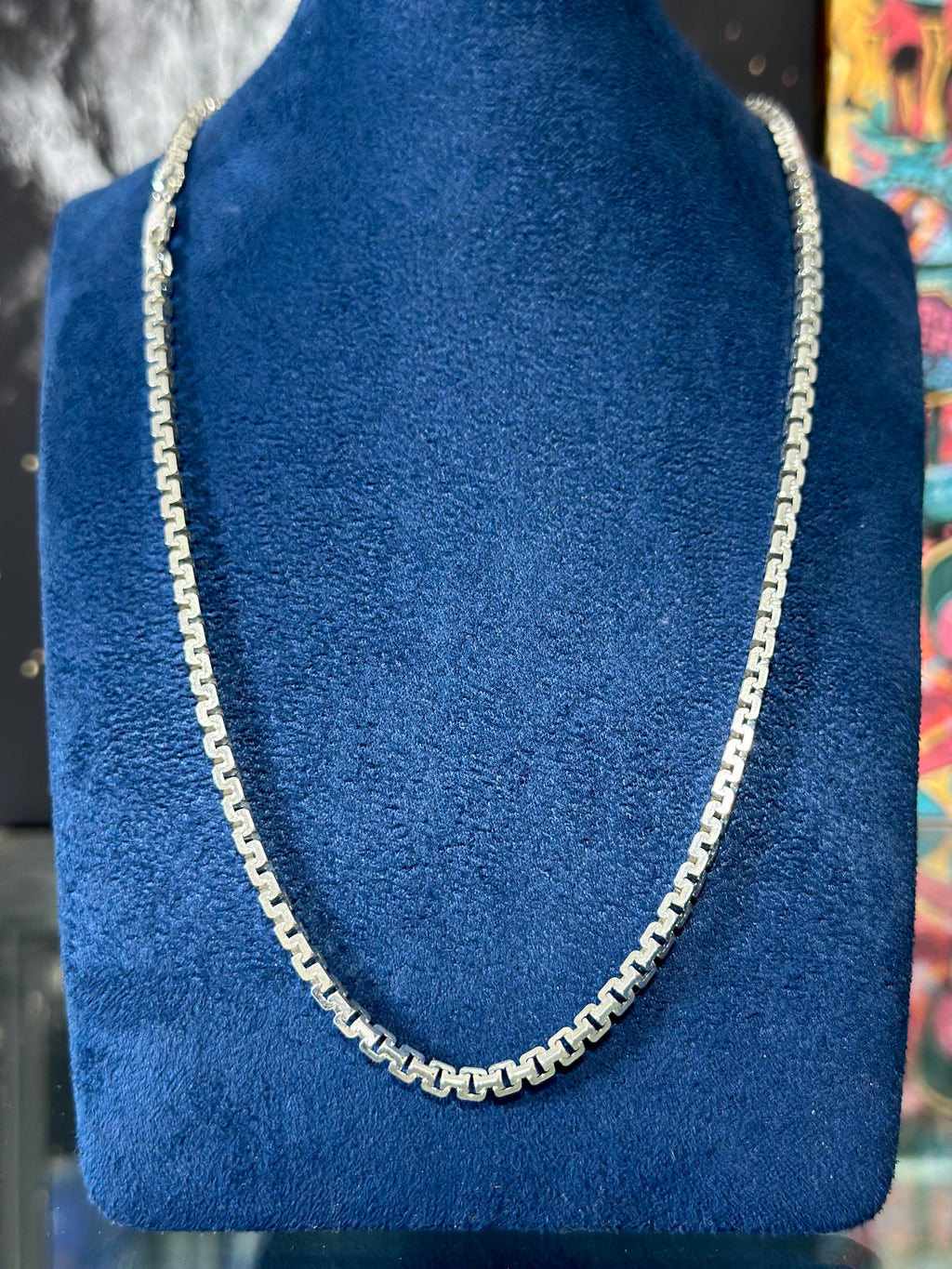 Cadena Escalera Plata .925