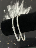 Pulsera Tennis Princess Cut Plata .925