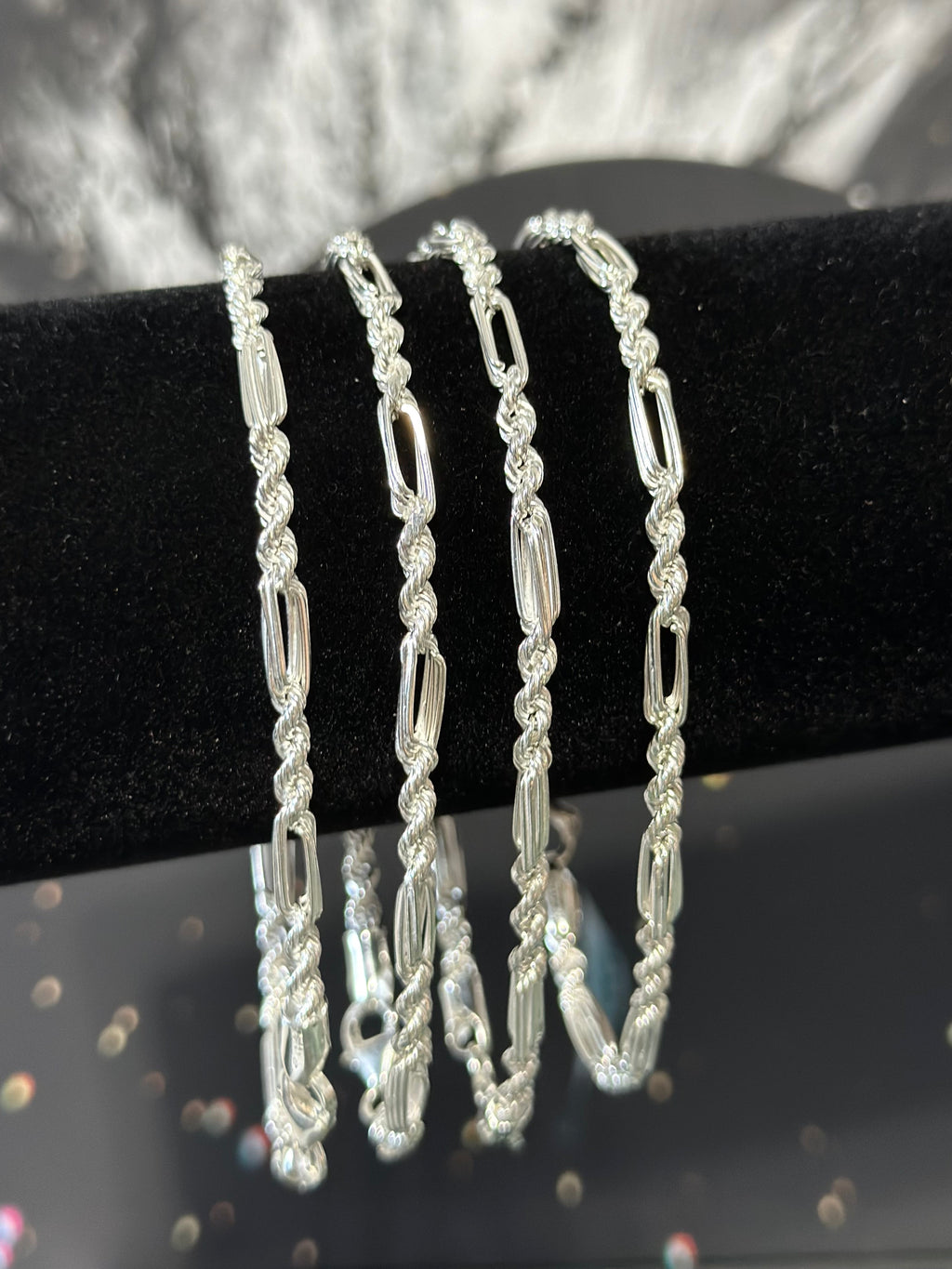 Pulsera Torzal Fígaro Plata .925