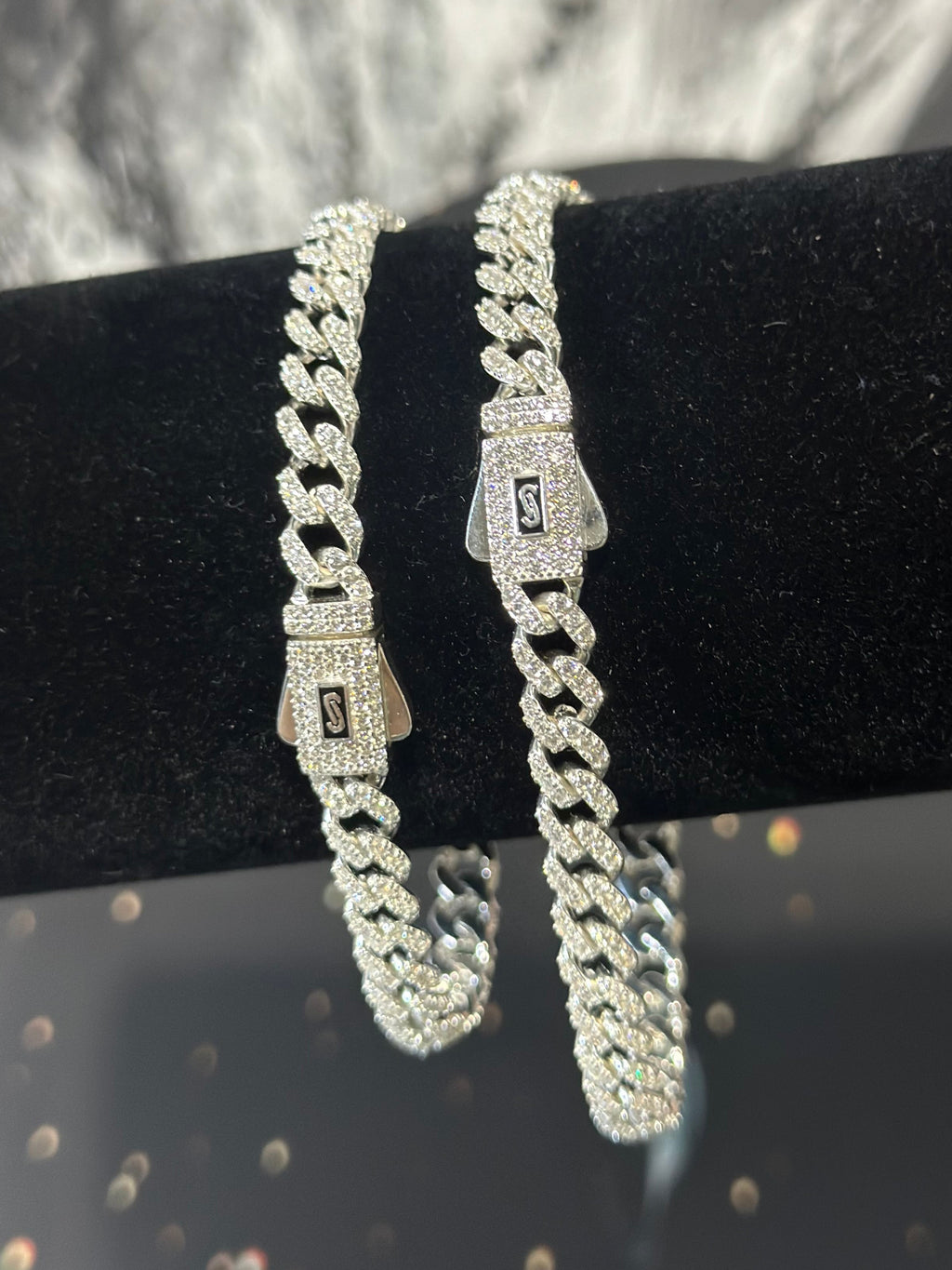 Pulsera Monaco Full Plata .925