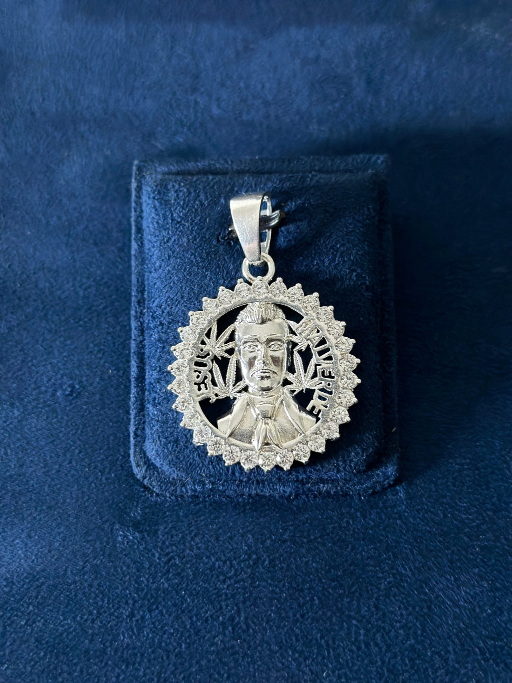 Dije Malverde Plata .925