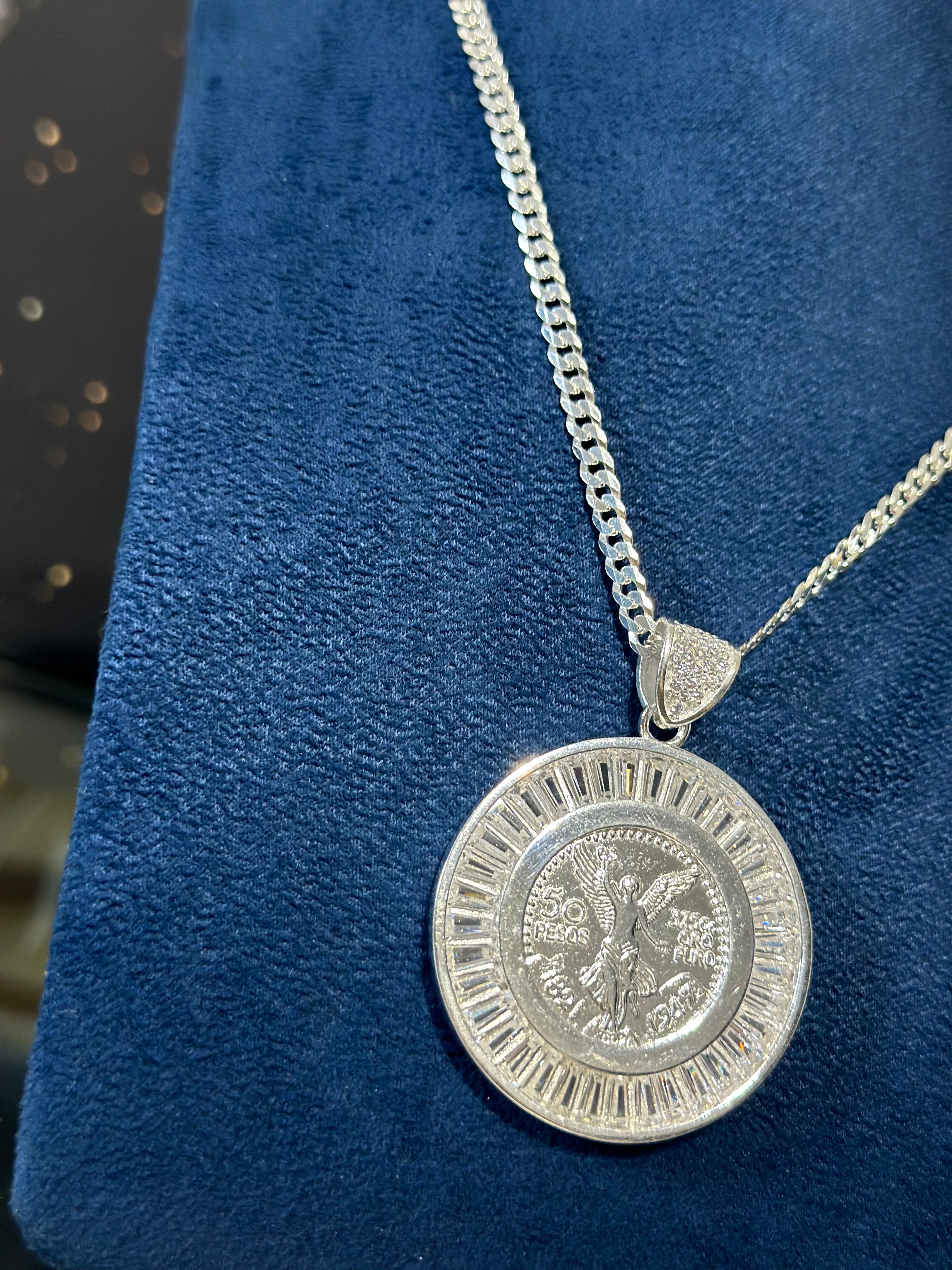 Dije Centenario Plata .925