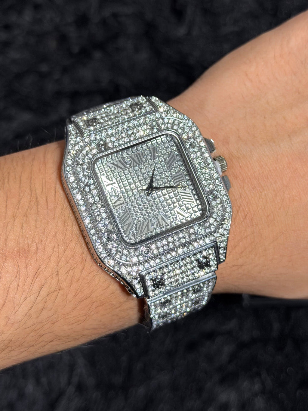 Reloj ICED Santos Eco Plateado