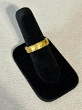 Anillo Doble Corte Acero