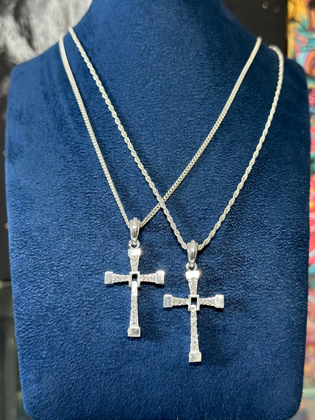 Dije Cruz Toretto Plata .925