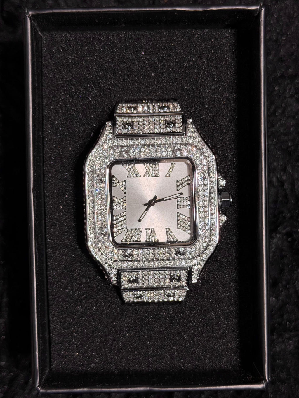 Reloj ICED Santos Deluxe Cara Blanca