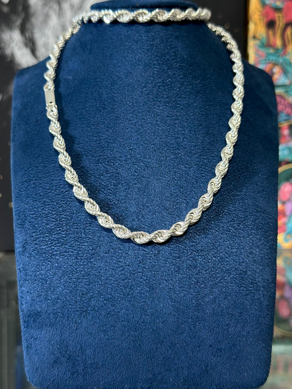 Cadena Torzal Caja Plata .925