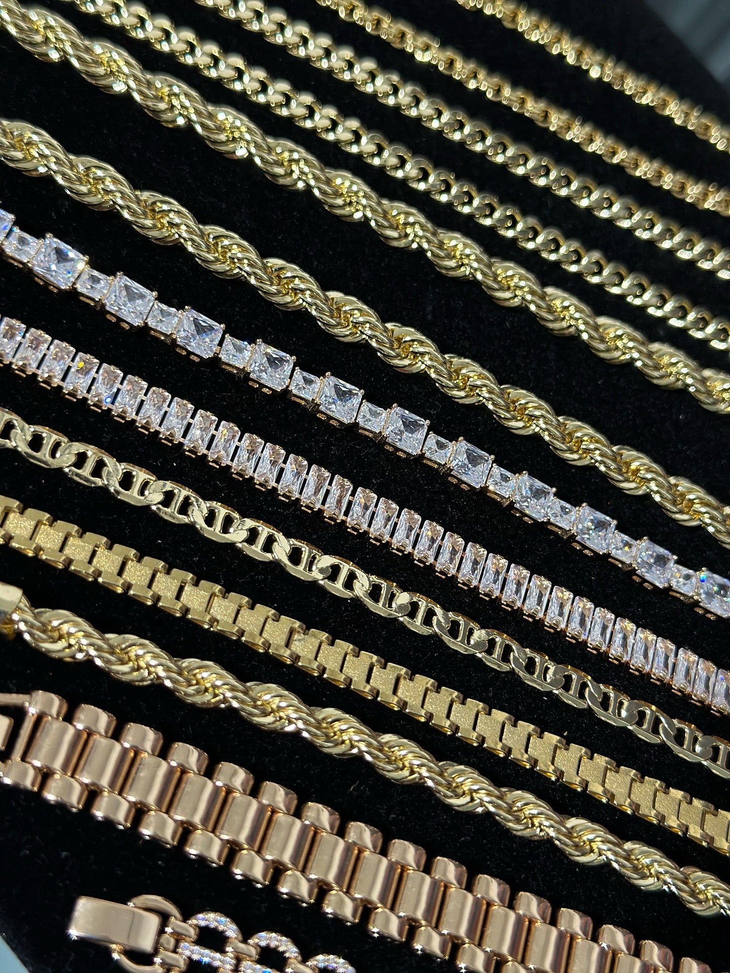 Paquete 10 piezas Oro Laminado