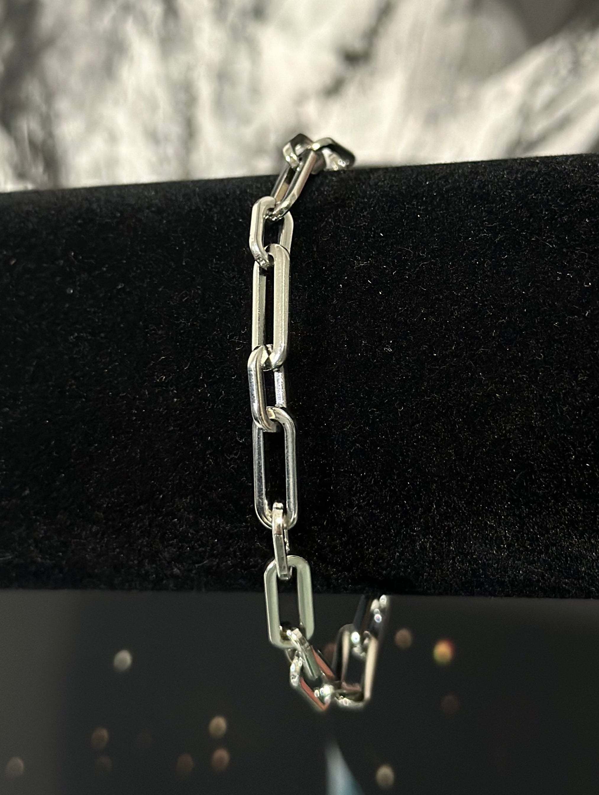 Pulsera Paper Clip Acero