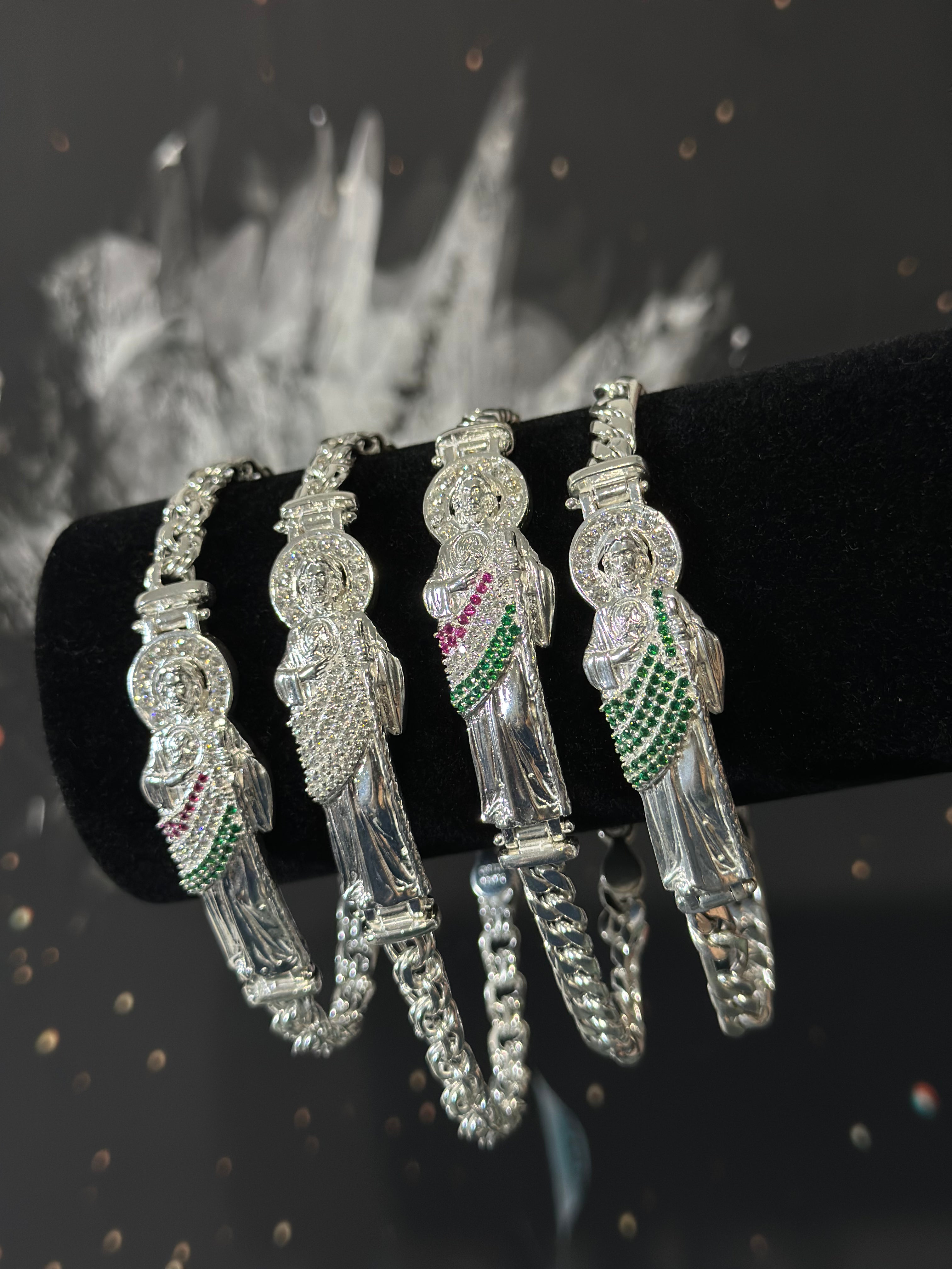 Esclava San Judas Plata .925