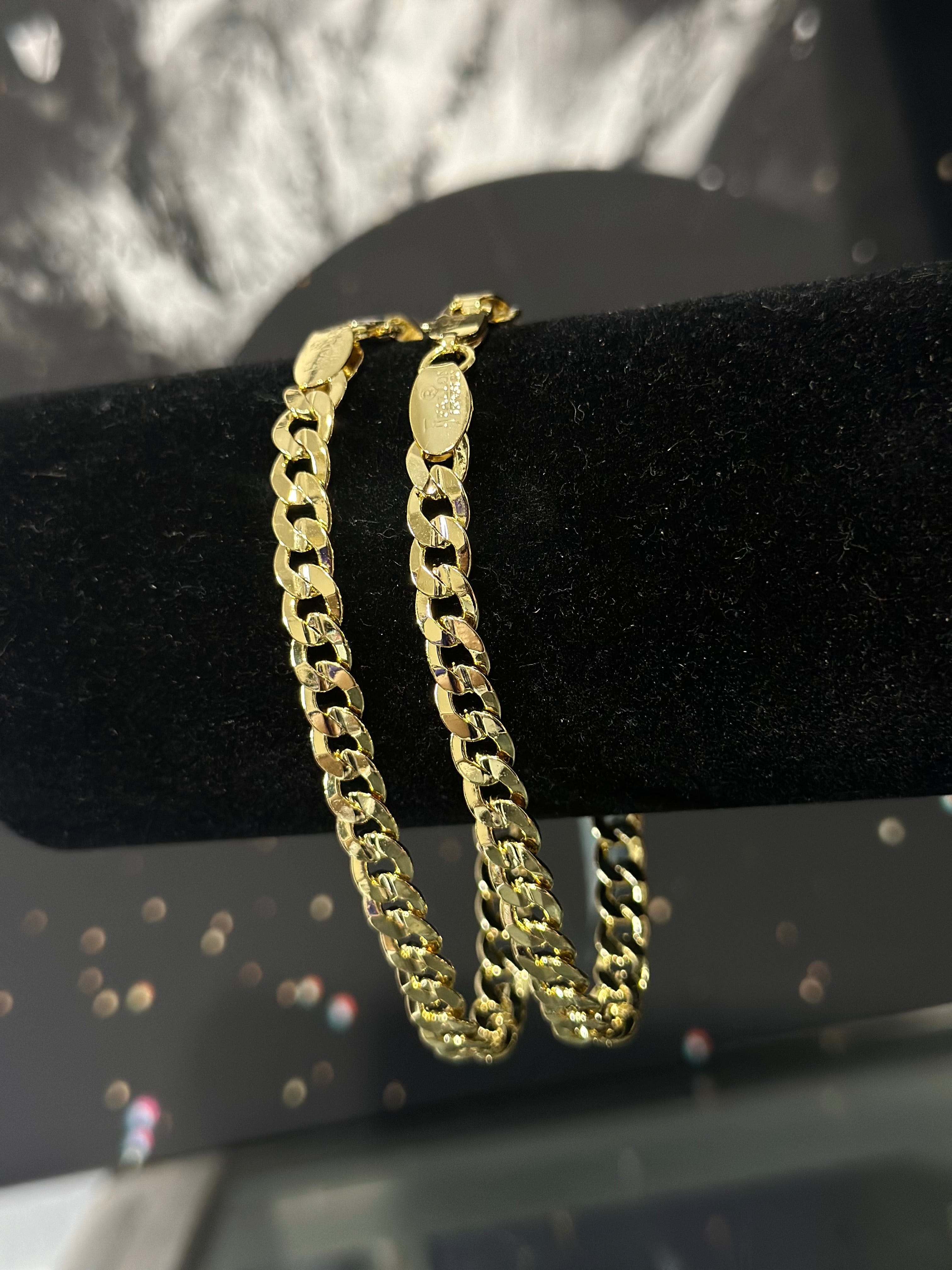 Pulso Barbado Laminado 18k