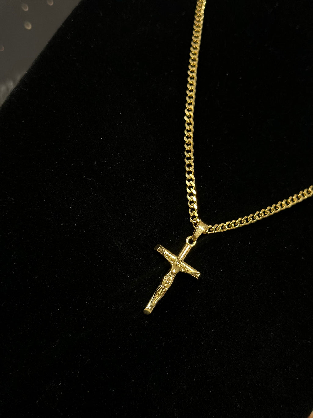 Dije Cruz Sencilla Acero