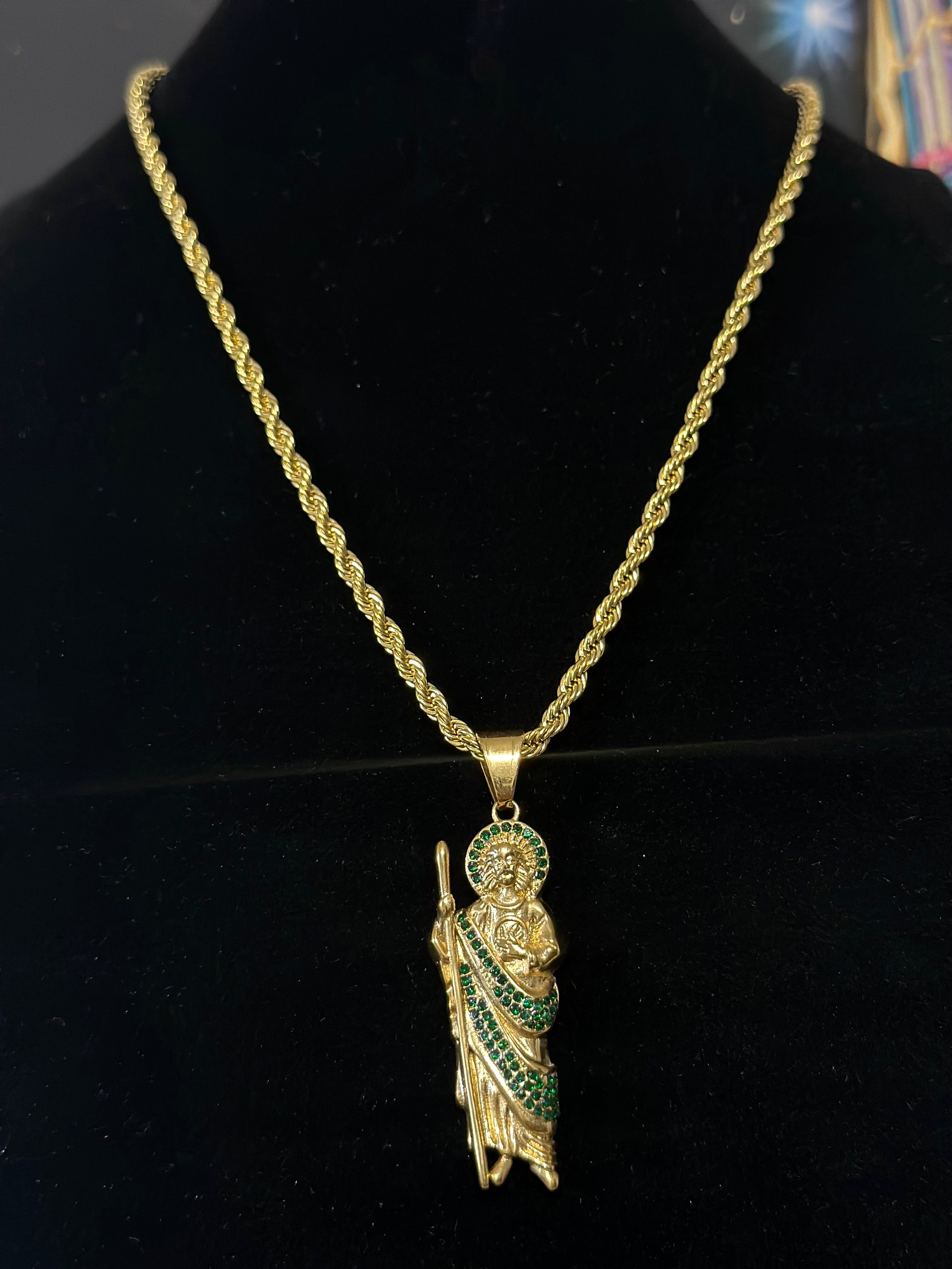 Dije San Judas Acero