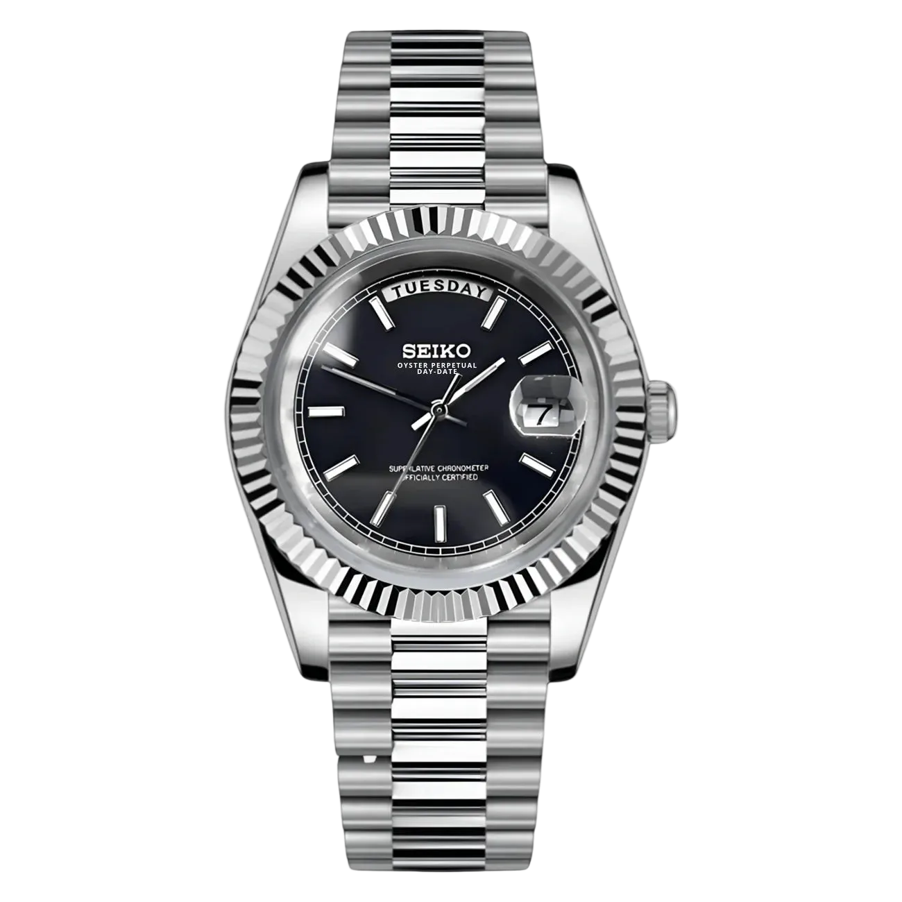 Black Daydate - Seiko Mod